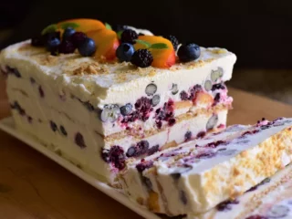 Summer Fruit Icebox Cake